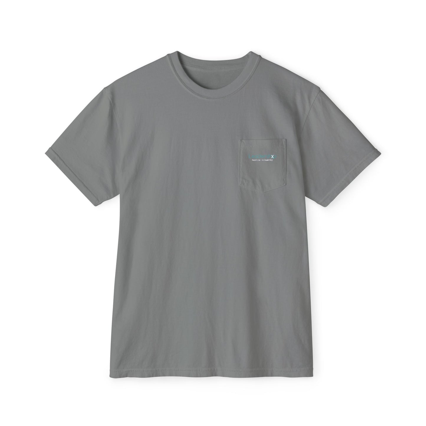 Pocket T-Shirt — Minimal Subtle Logo Garment-Dyed Tee