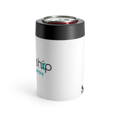 Leadership Can Holder — Insulated Beverage Cooler with “There’s no i in leadership” Design