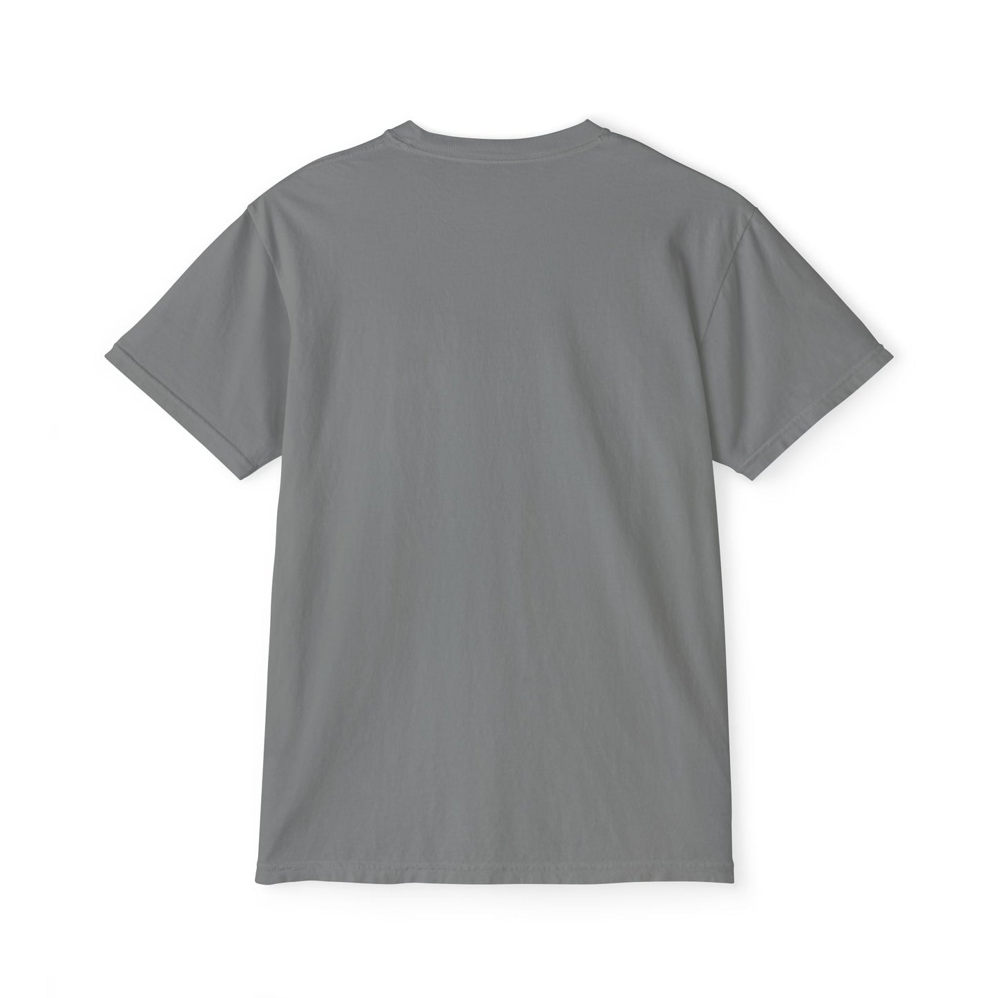 Pocket T-Shirt — Minimal Garment-Dyed Tee with Subtle Chest Logo