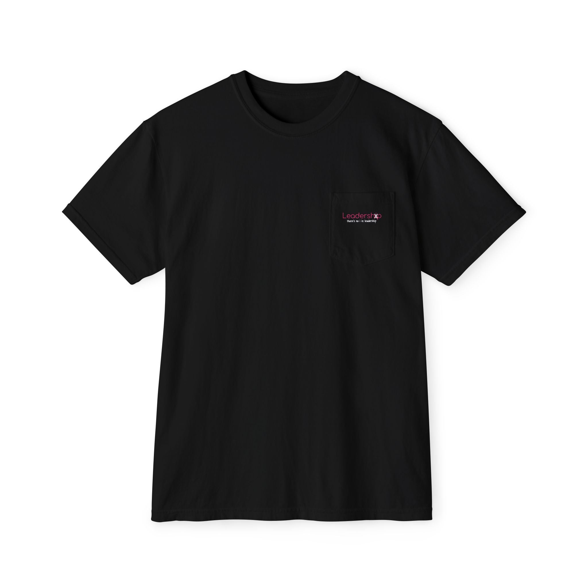 Pocket T-Shirt — Minimalist Gray Garment-Dyed Crew with Subtle Pocket Accent