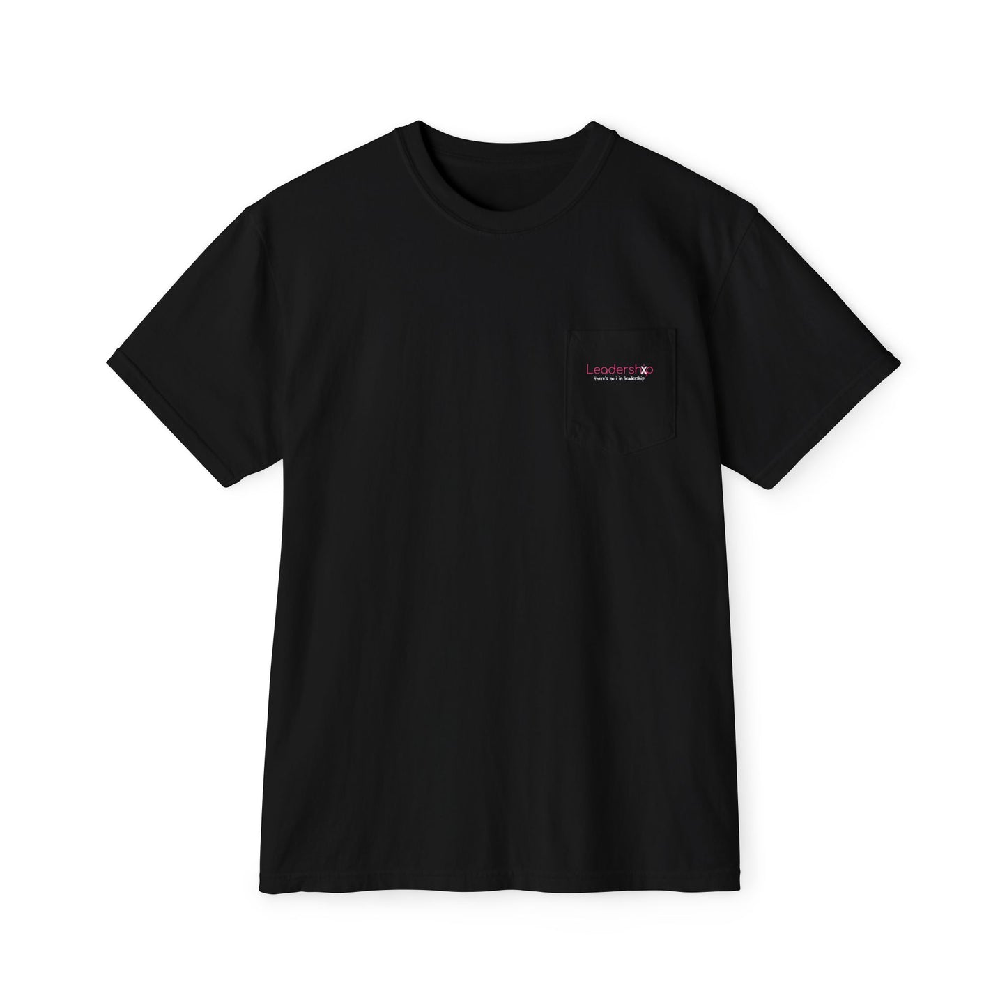 Pocket T-Shirt — Minimalist Gray Garment-Dyed Crew with Subtle Pocket Accent
