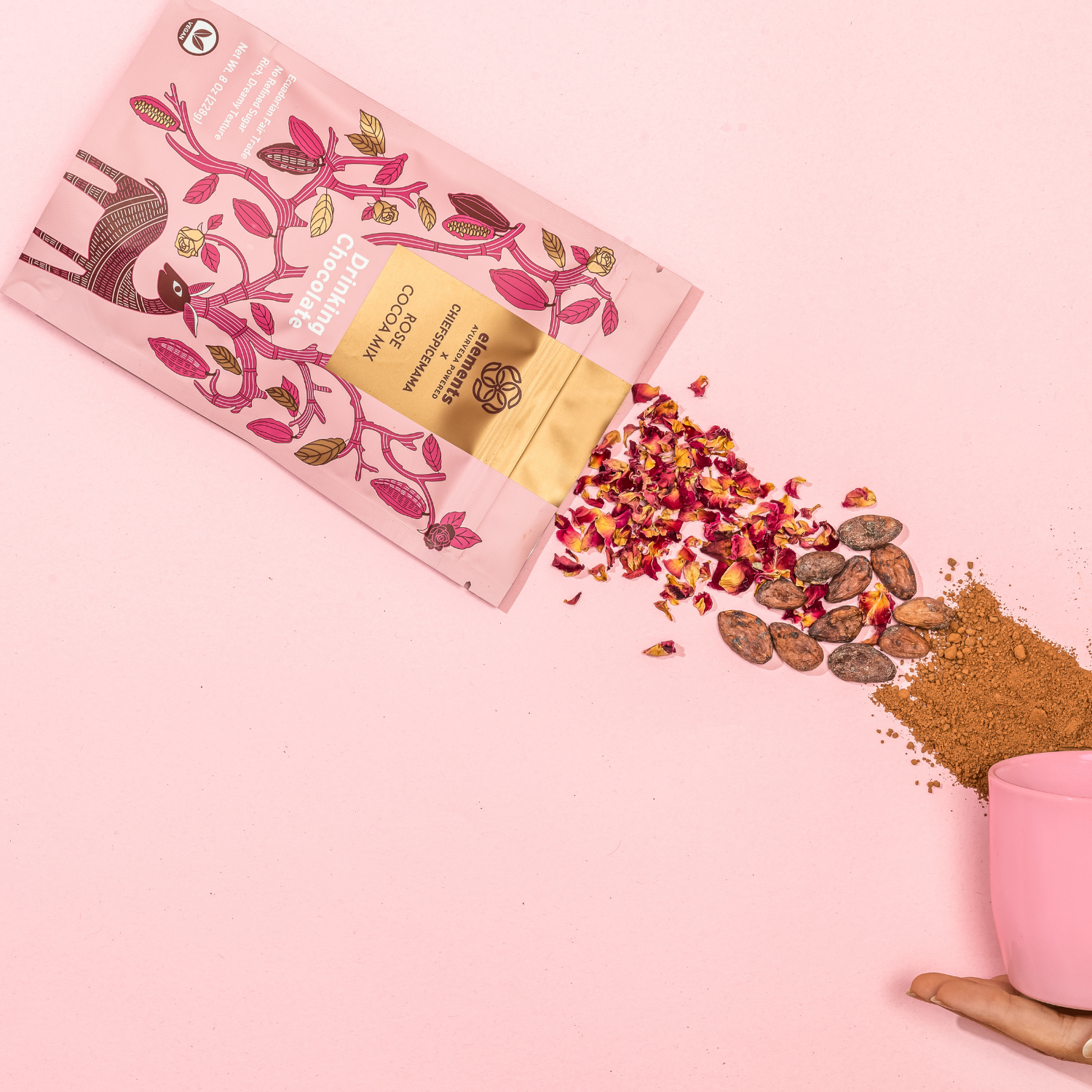 Rose Hot Chocolate