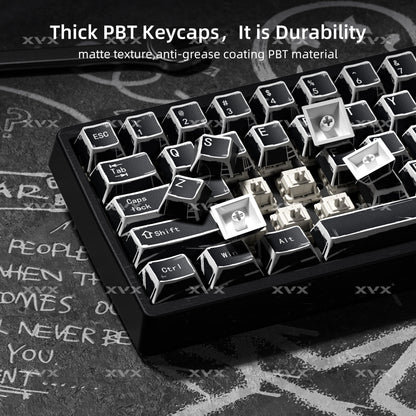 XVX Manga Theme graffiti Cherry Profile Dye-Sub PBT Keycaps