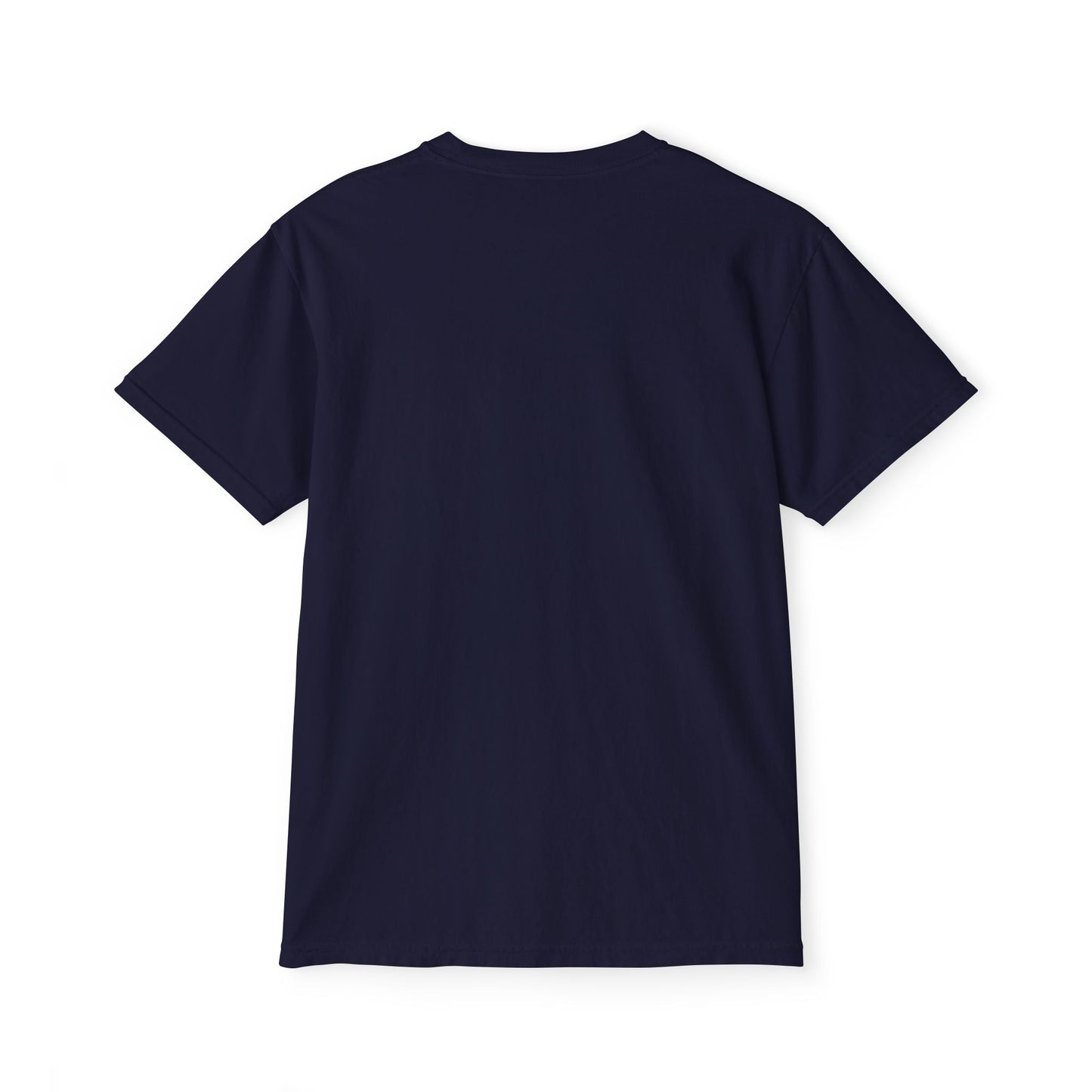Pocket T-Shirt — Minimal Garment-Dyed Tee with Subtle Chest Logo