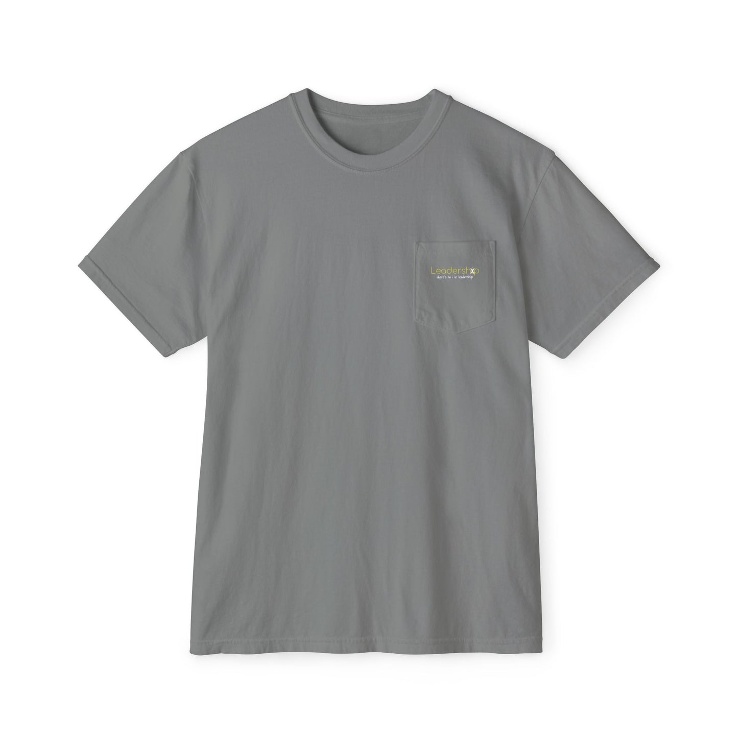 Pocket T-Shirt — Minimal Garment-Dyed Tee with Subtle Chest Logo